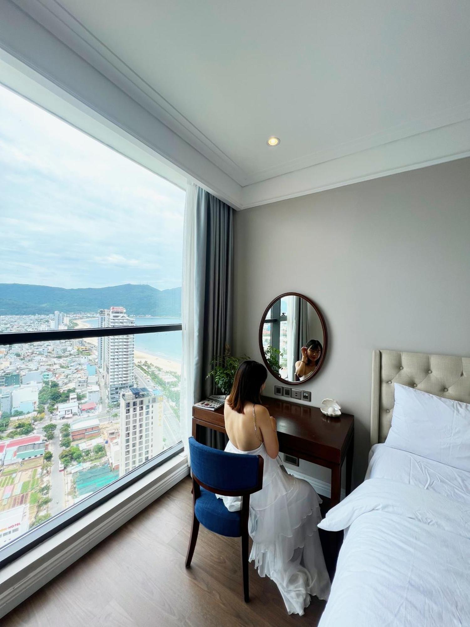 Luxury Apartment - Rooftop Swimming Pool - Beach Front - Hinata Apartment ダナン市 エクステリア 写真